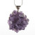 Large Amethyst Sterling Silver Pendant