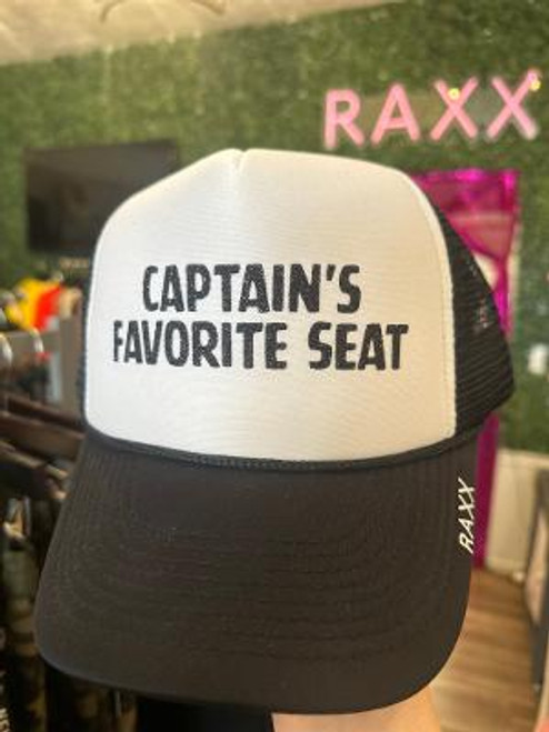 Captains Favorite Seat Funny Trucker Captains Favorite Seat Funny Trucker