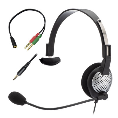 NC-181 On-Ear Mono (Monaural) PC Headset - Andrea Communications
