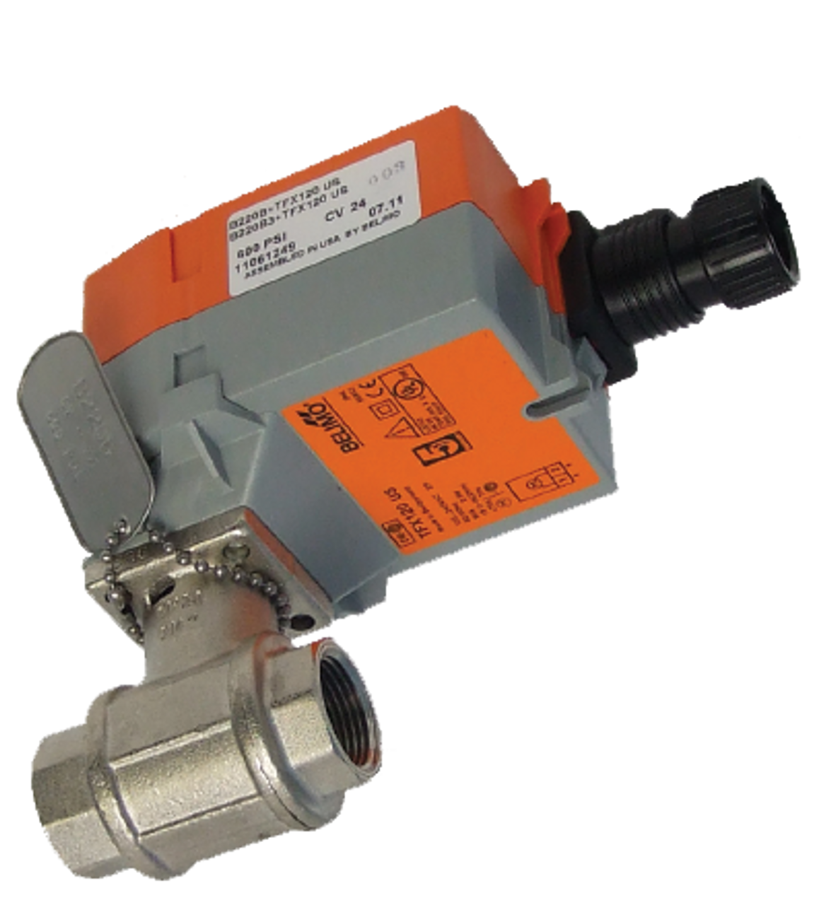 Belimo Power Open, Spring Return Ball Valve