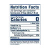 Nutrition Torani Sugar Free Vanilla Syrup