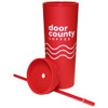 Door County Coffee Cold Brew Tumbler - Red
