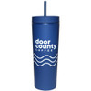 Door County Coffee Cold Brew Tumbler - Navy