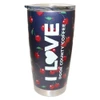 I Love Door County Coffee Cherry Tumbler