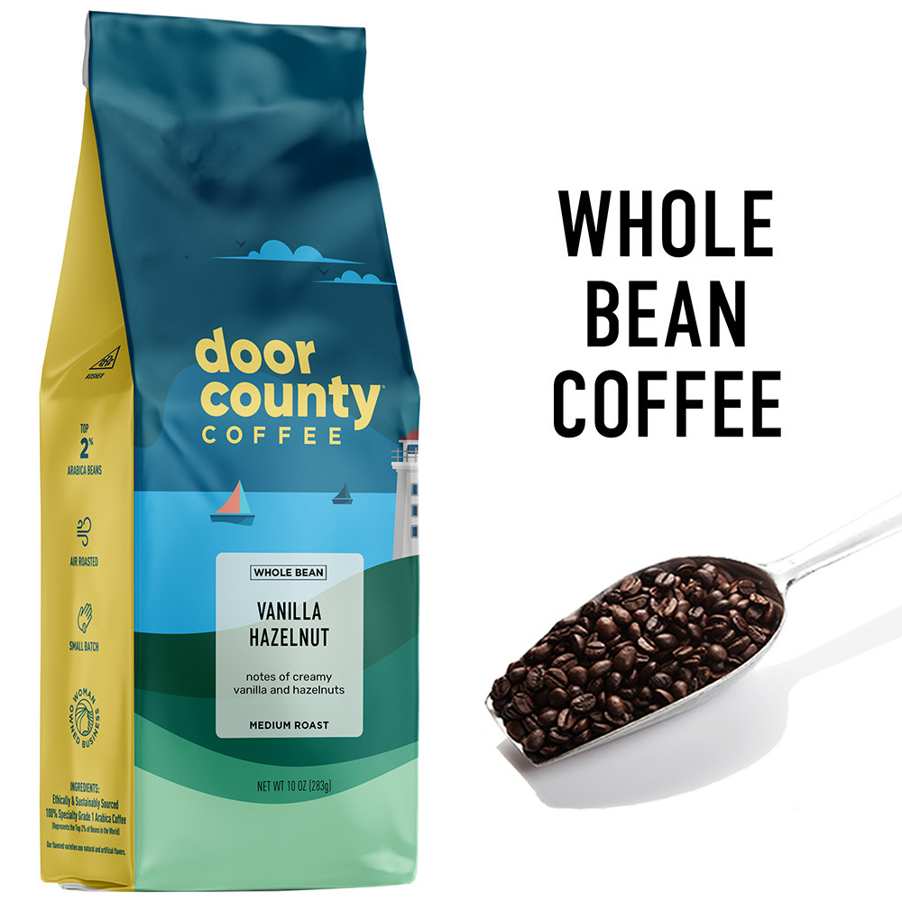 Vanilla Hazelnut Coffee 10 oz. Bag Wholebean