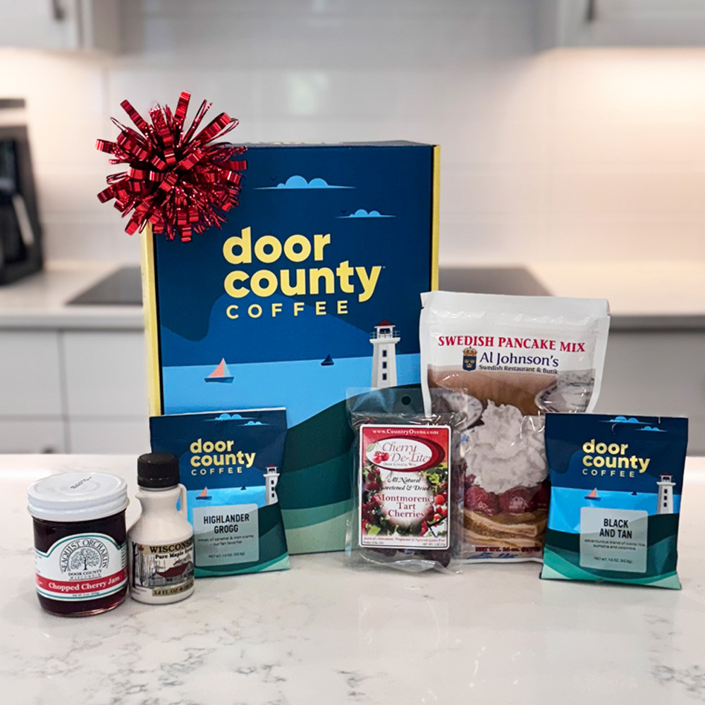 Door County Favorites Gourmet Food & Full-Pot Bag Gift