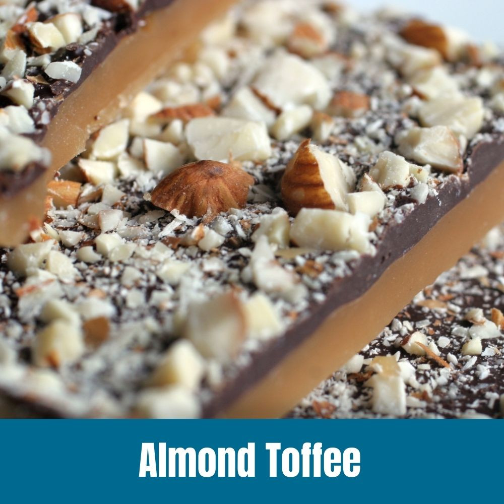 Almond Toffee Coffee 10oz. Ground - Door County Coffee