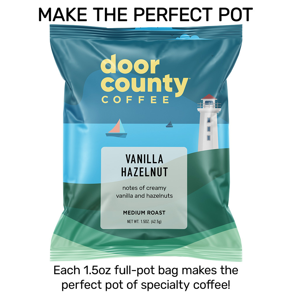 Vanilla Hazelnut Coffee Full-Pot - Door County Coffee