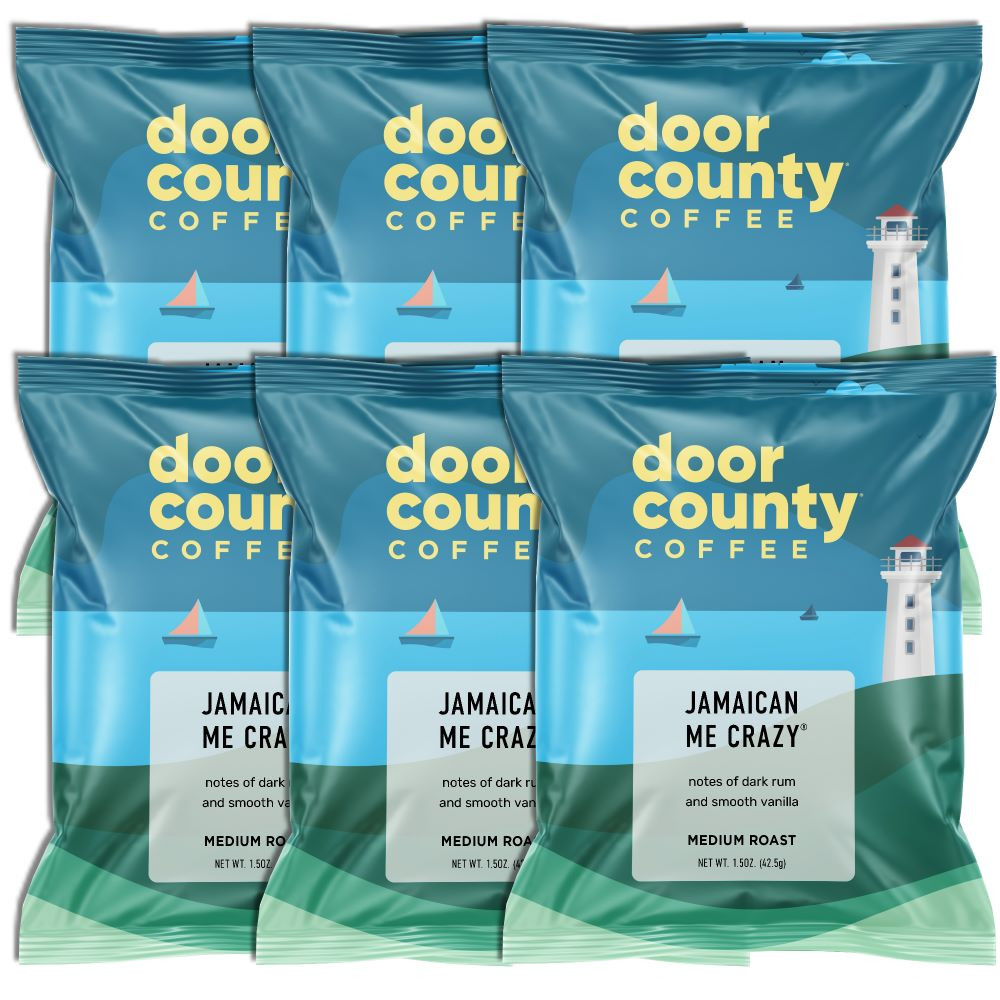 Jamaican Me Crazy Full-Pot Bags | Door County Coffee
