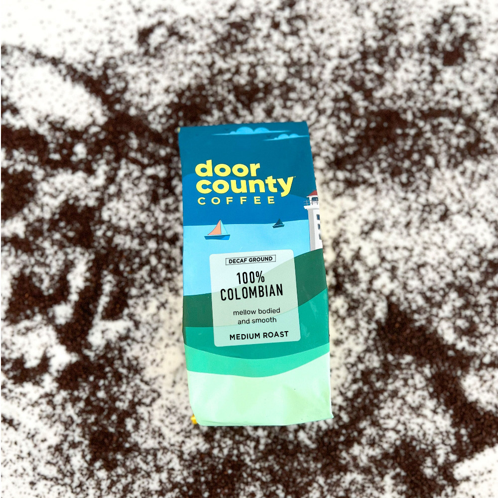 Colombian Decaf Coffee 10oz. Ground | Door County Coffee