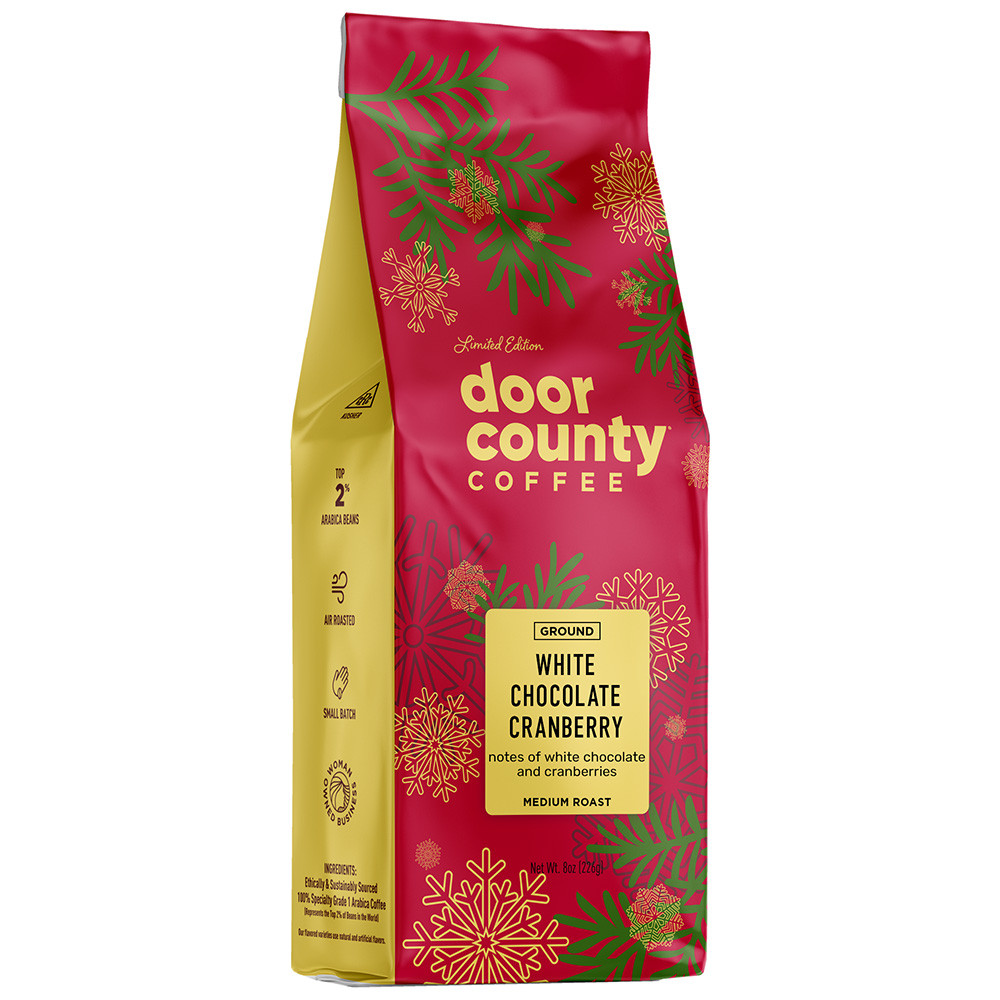 White Chocolate Cranberry Coffee 8 oz. Ground