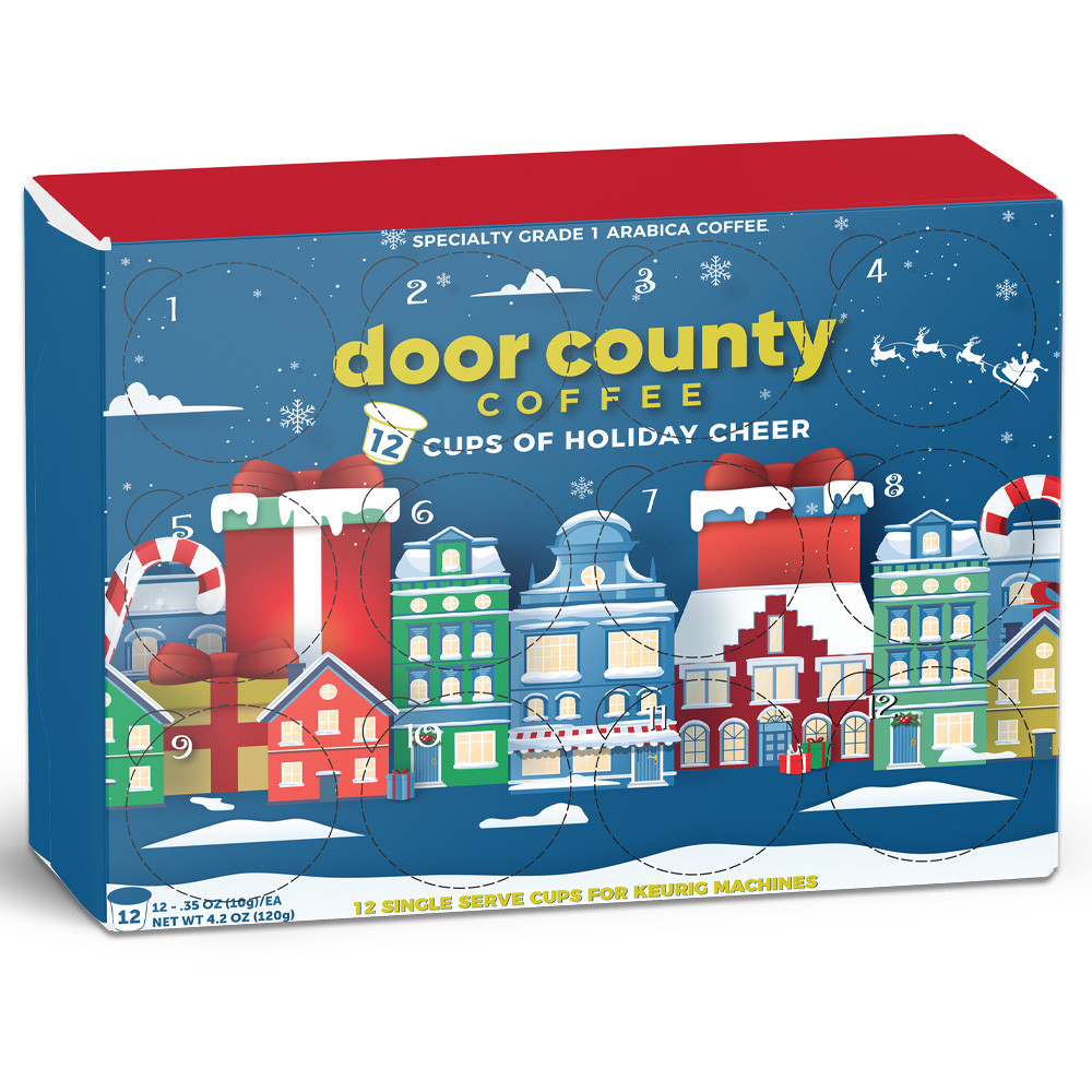 12 Days of Coffee Single Serve Cup Gift Box