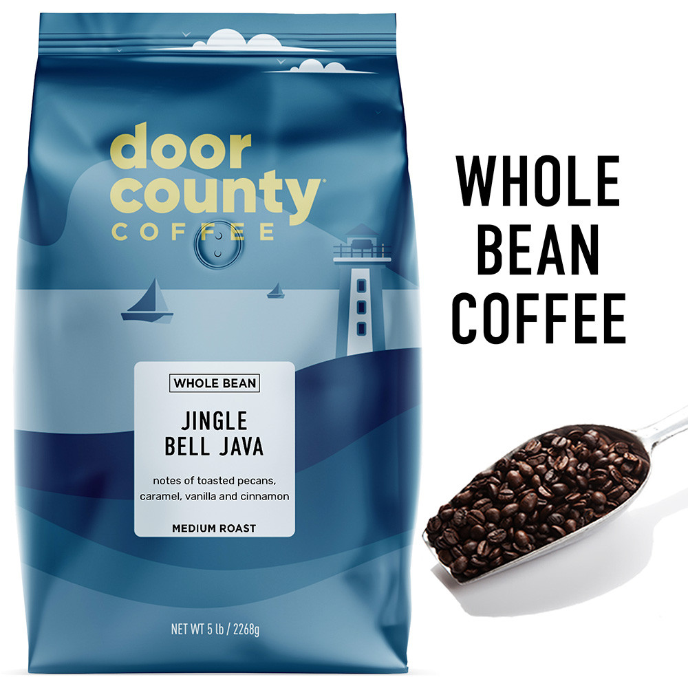 Jingle Bell Java Coffee 5lb. Wholebean | Door County Coffee