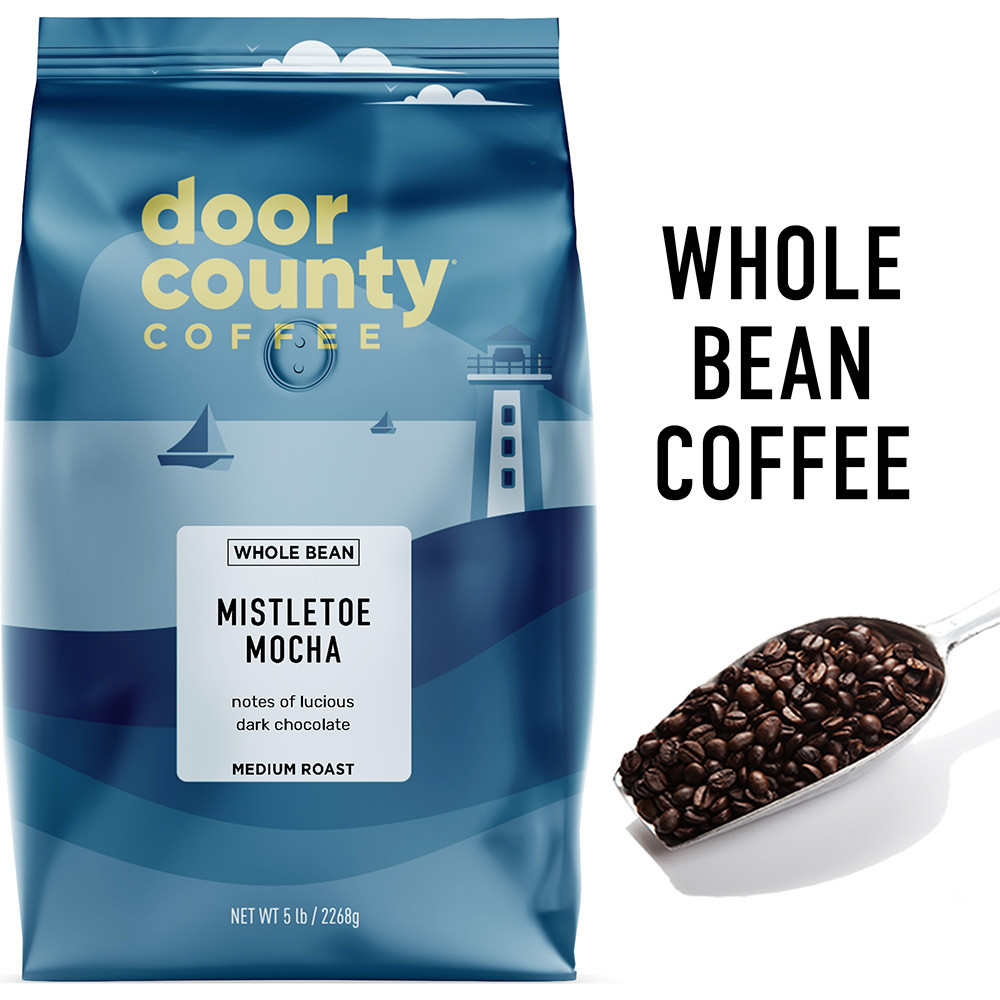 mocha⭐️即日発送品 Mistletoe Mocha 5lb. Wholebean | Door County Coffee
