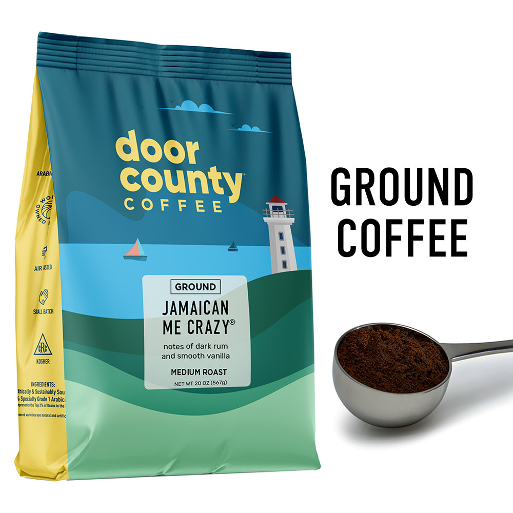 Jamaican Me Crazy Coffee 20oz. Ground | Door County Coffee