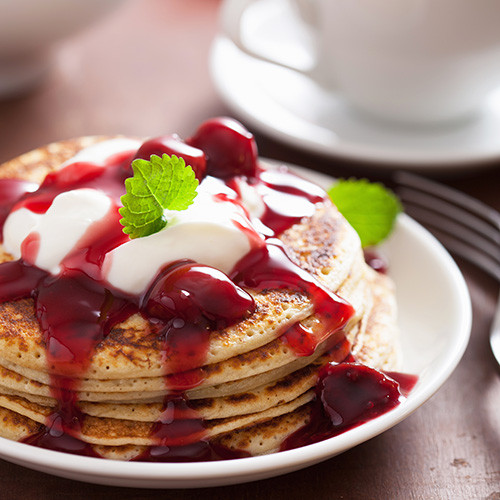 Door County Coffee Cherry Pancake Mix 16 oz