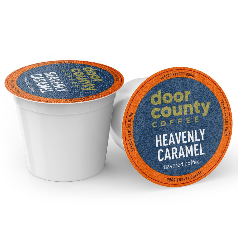 Heavenly Caramel Single Serve Cups | Door County Coffee