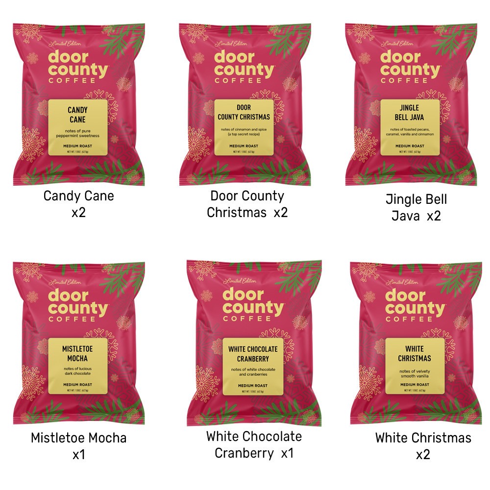 Door County Coffee Holiday Sampler Pack