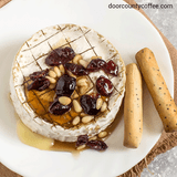 Almond Toffee Honey Baked Brie