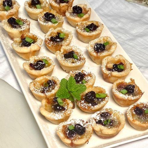Cranberry Brie Tarts