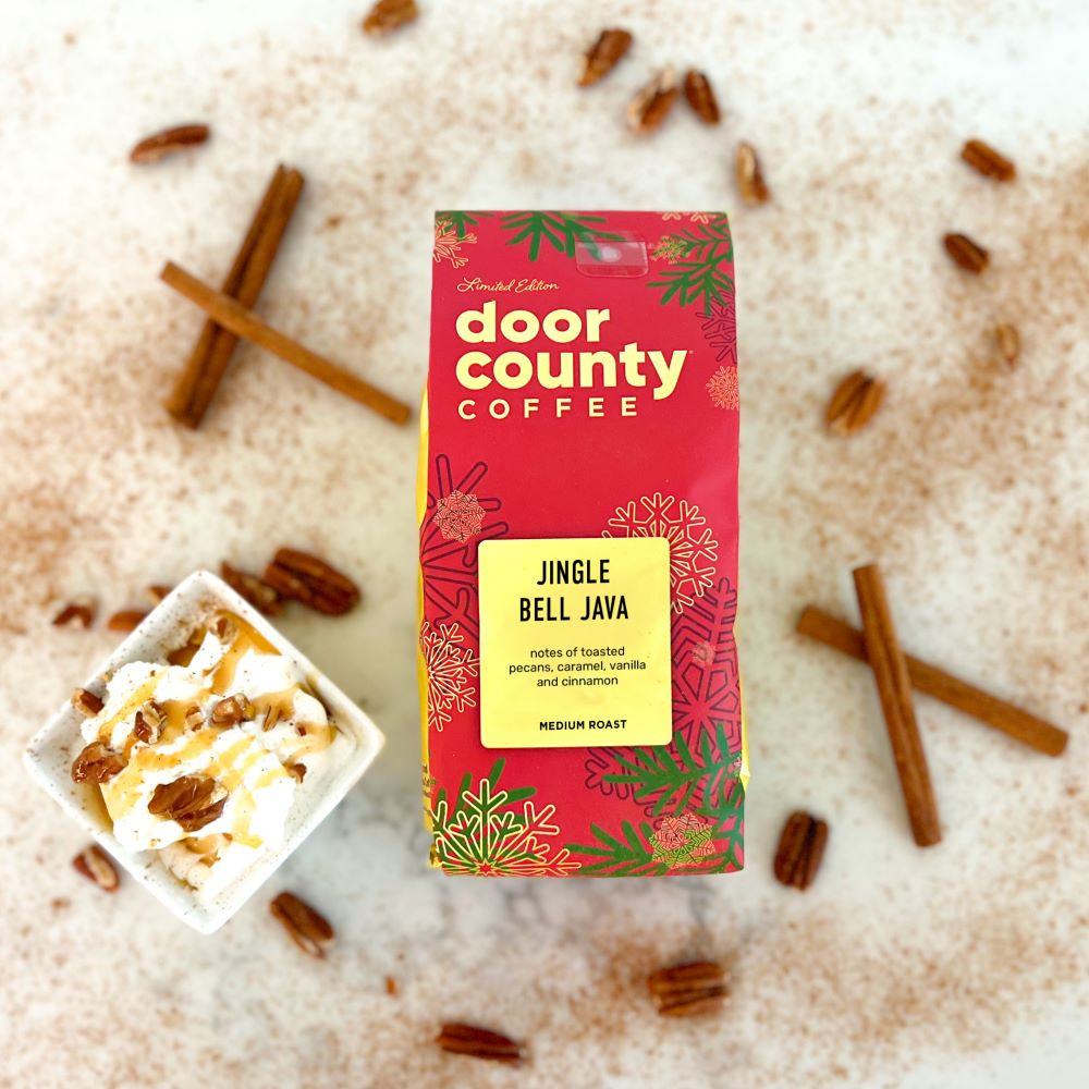 Jingle Bell Java Coffee 8oz. Ground | Door County Coffee