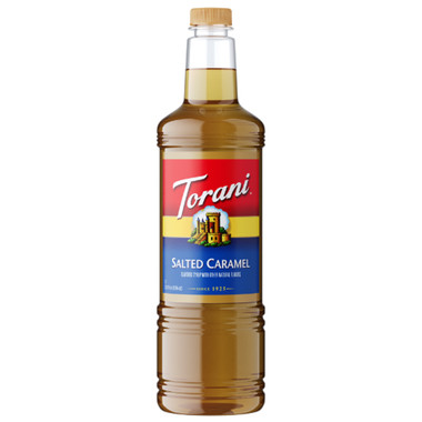 Torani Salted Caramel Syrup 1 Liter Bottle