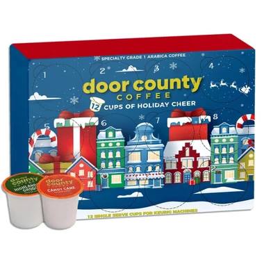 12 Days of Coffee Single Serve Cup Gift Box