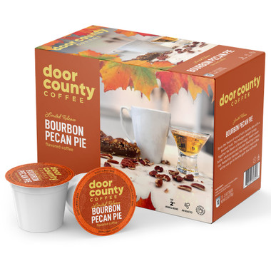 Bourbon Pecan Pie Coffee Single Serve Cups - 10 cups