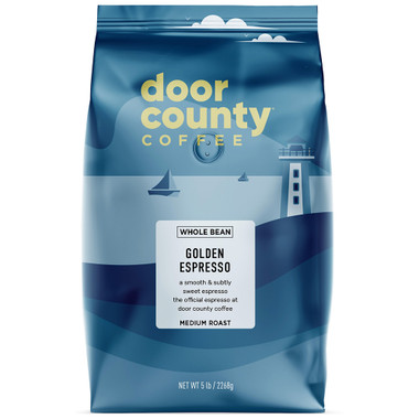Golden Espresso Coffee 5 lb. Bag Whole bean