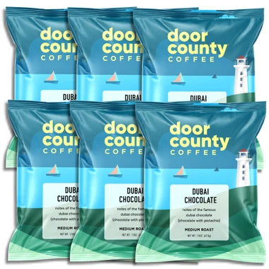 Dubai Chocolate Coffee Full-Pot Bags, 6 Pack
