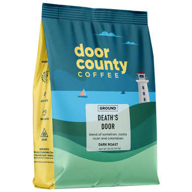 Death's Door Coffee 20 oz. Bag Ground