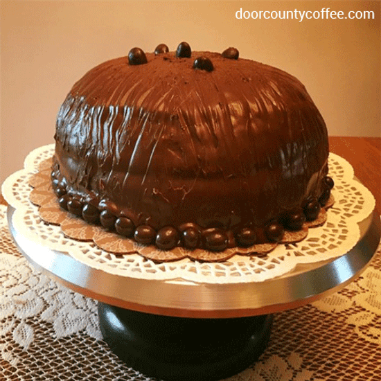 Java Amaretto Chocolate Mousse Bombe