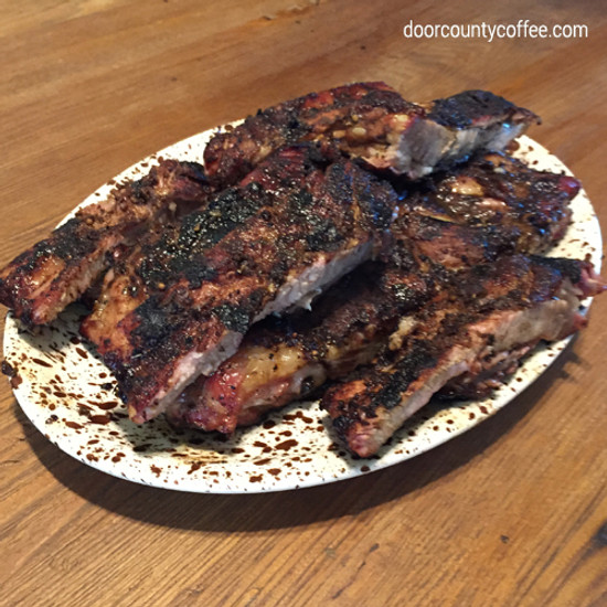 Black and Tan Java Lava Ribs