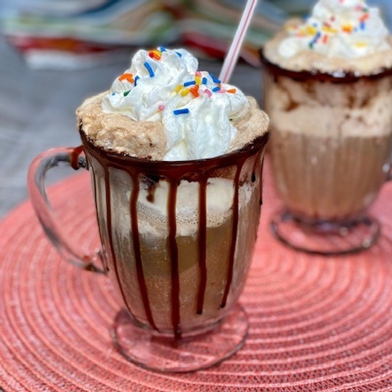 Vanilla Coffee Root Beer Float