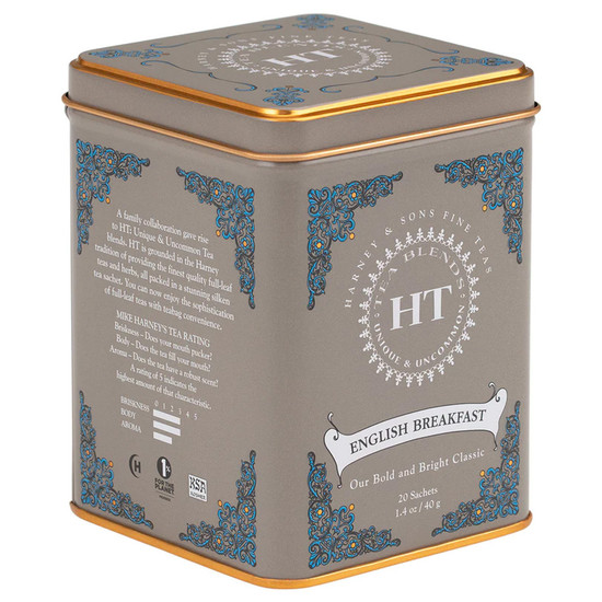 Harney and Sons English Breakfast Tea  - Tin of 20 Sachets