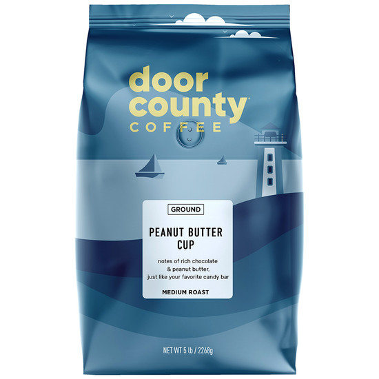 Front of Peanut Butter Cup Coffee 5 lb. Ground
