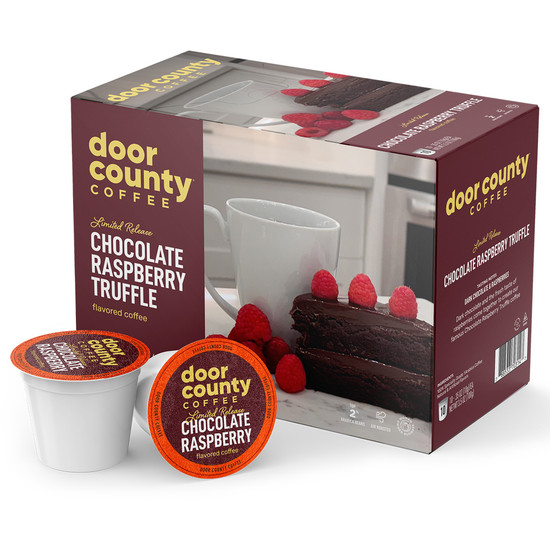 Chocolate Raspberry Truffle Coffee Single Serve Cups - 10 cups