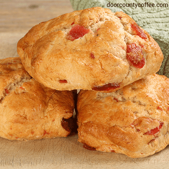 Mochacherry Scones