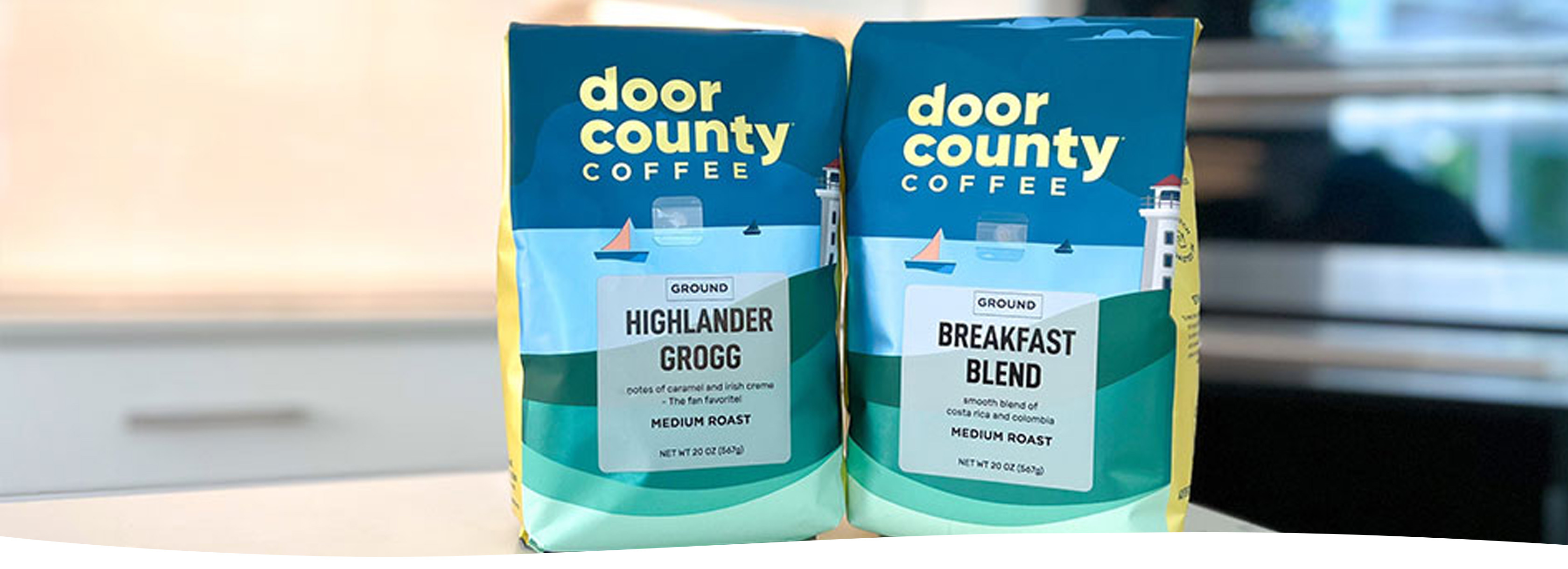 Ground Coffee Bags for Sale | Door County Coffee Ground Coffee Bags for Sale | Door County Coffee