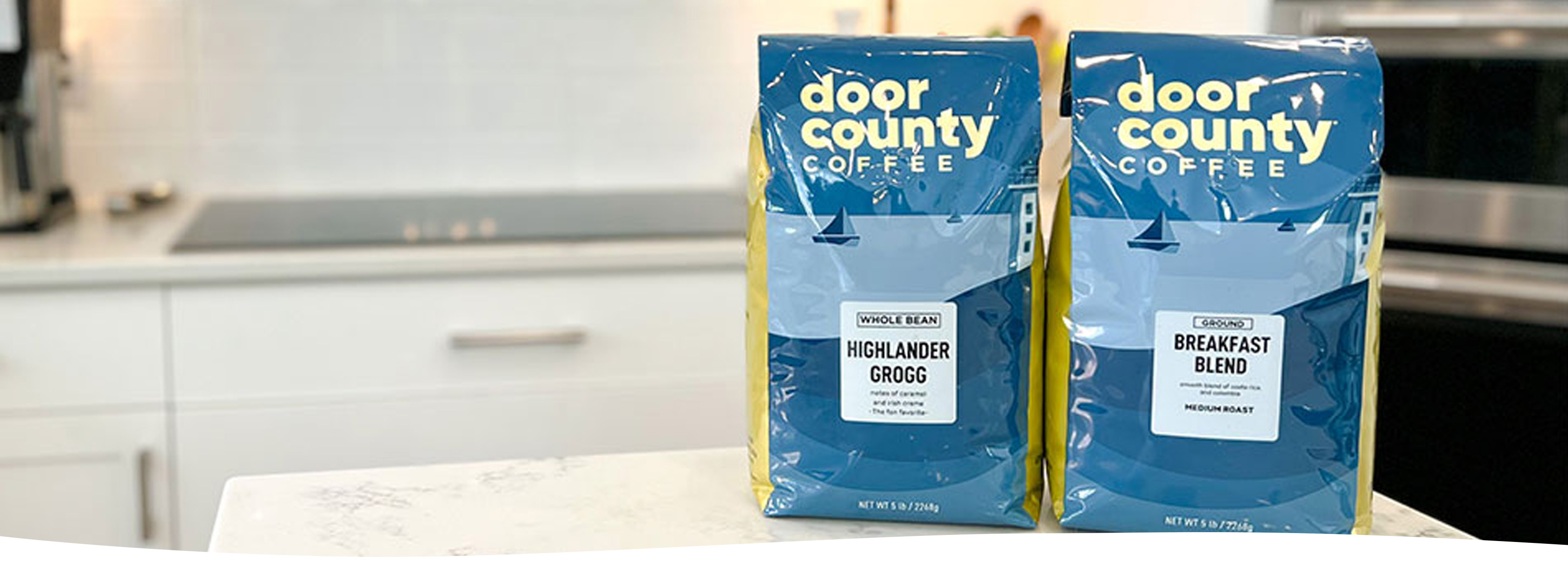 5 lb. Coffee Bags for Sale | Door County Coffee