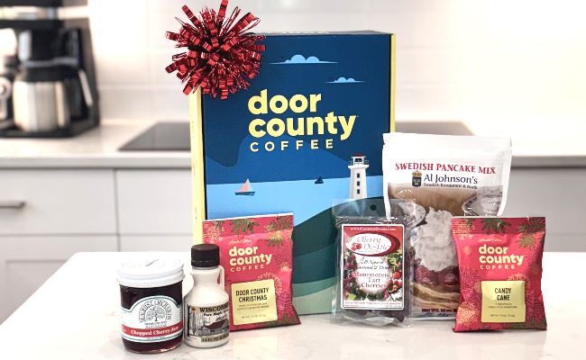 three bags of holiday inspired coffee flavours