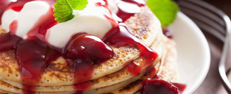 Cherry Pancakes