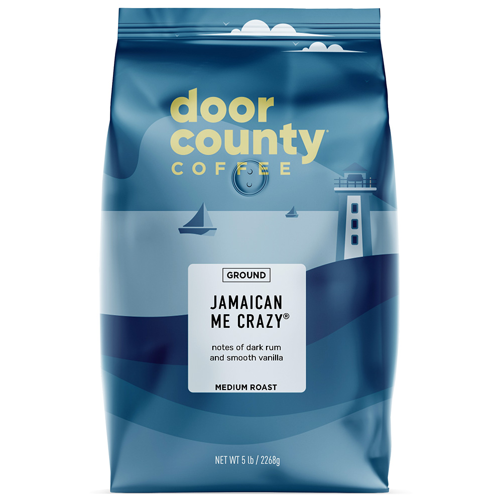 Jamaican Me Crazy Coffee 5lb. Ground | Door County Coffee