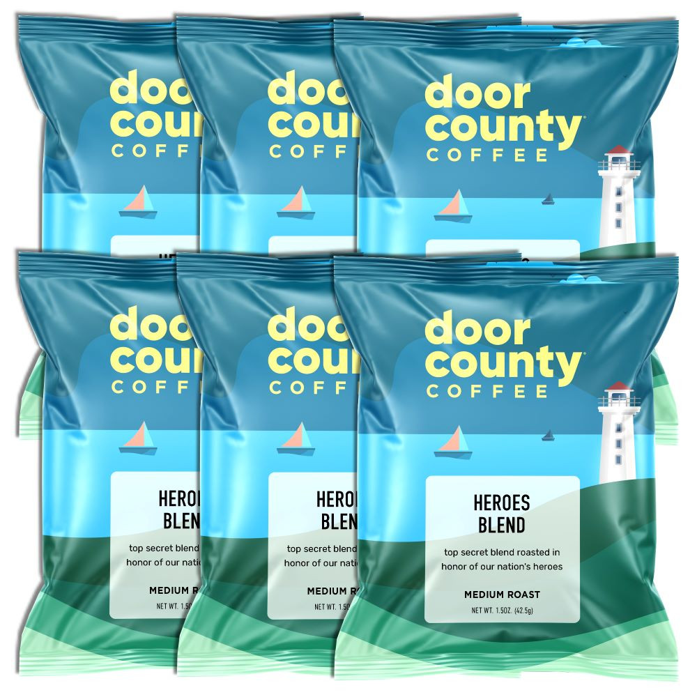 Image of Heroes Blend Coffee Full-Pot Bags, 6 Pack