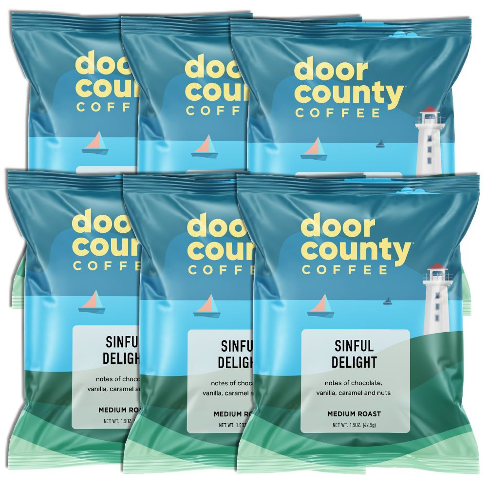 Image of Sinful Delight Coffee Full-Pot Bags, 6 Pack