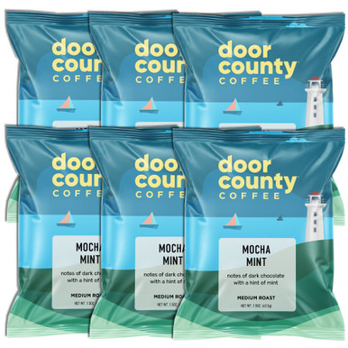 Mocha Mint Coffee Full-Pot Bags | Door County Coffee