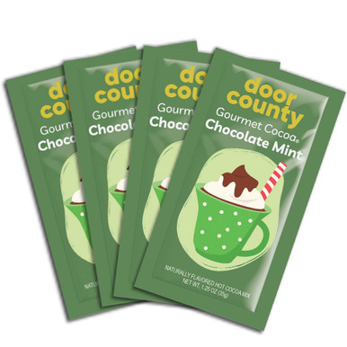 Door County Chocolate Mint Gourmet Hot Cocoa - 4 pack