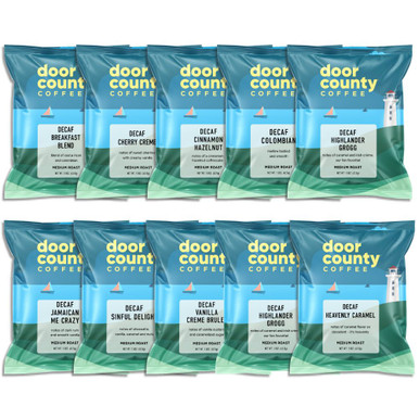 Door County Coffee Decaf Sampler Pack