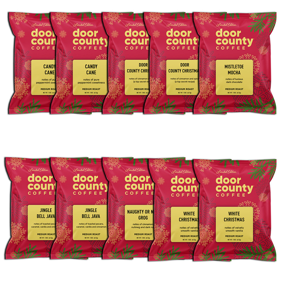 Image of Door County Coffee Holiday Sampler Pack