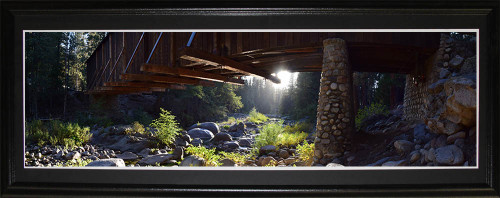Wawona Bridge Panorama (30 x 11)